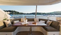 Yacht AFRICAN QUEEN -  Bridge Deck Seating